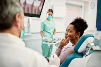 Woman Dentist Toothache