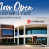Exterior shot of the new Glidewell East clinical education facility in Raleigh, NC.