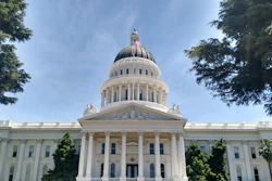California State Capitol building with a blue-sky background.