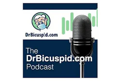 The DrBicuspid.com Podcast cover art, featuring a masked cartoon dentist, a microphone and sound wave graphics.