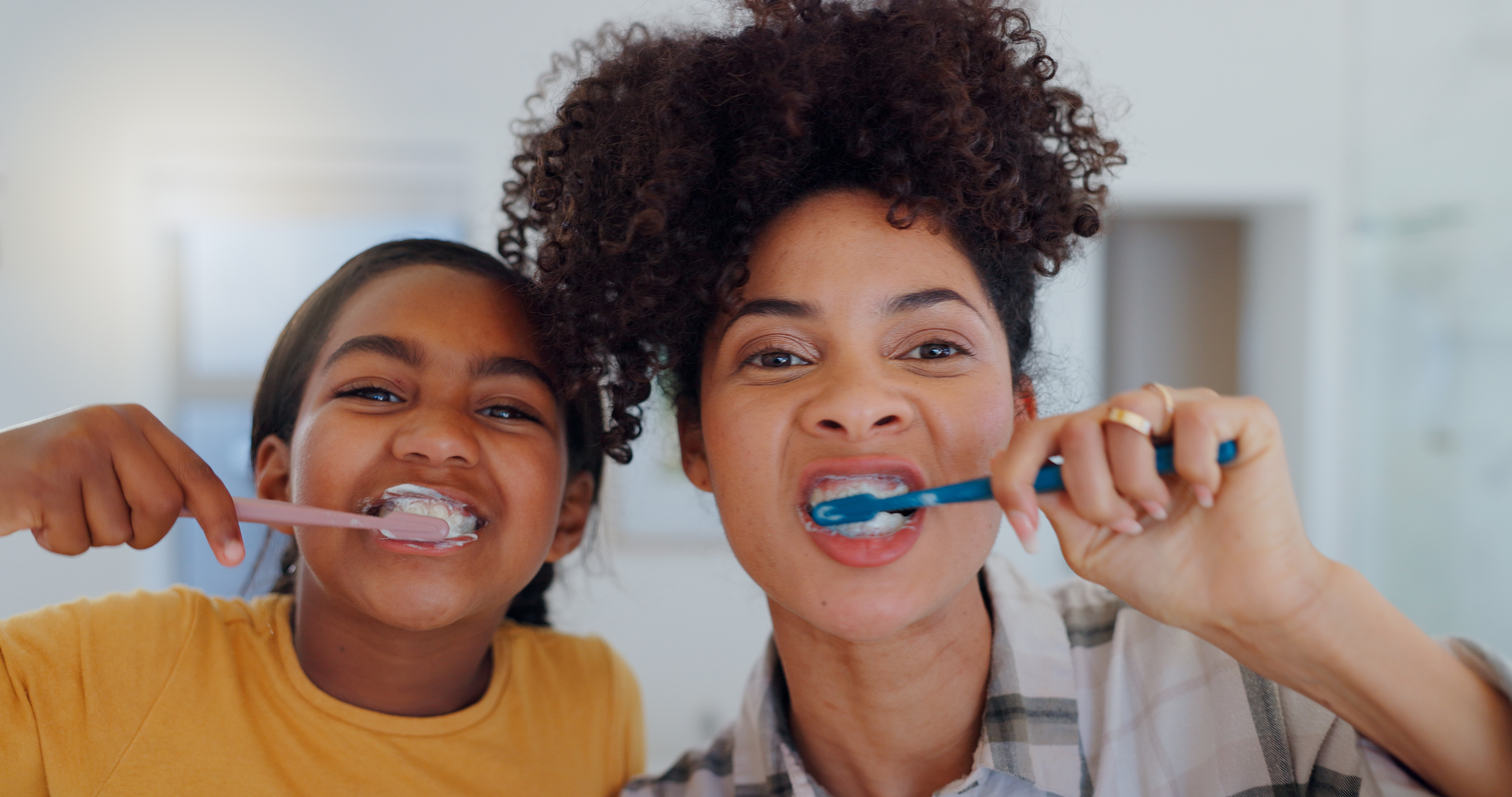 Mother Daughter Brushing Wesley Jv R Peopleimagescom
