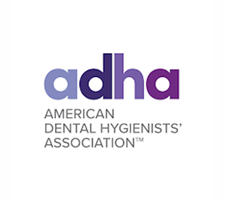 The logo for the American Dental Hygienists' Association.