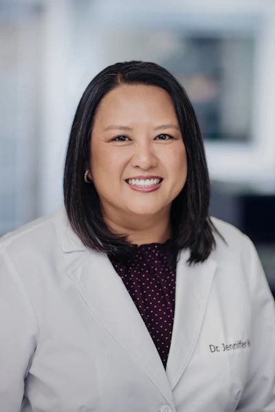 Headshot of Dr. Jennifer You, founder and owner of Lumos Dental.
