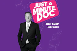 Cover image of the Just A Minute, Doc, YouTube series featuring Dr. Tom Giacobbi.