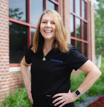 Headshot of Dr. Kim Ledermann, owner and clinical director of the Minnesota Craniofacial Center for TMJ and Sleep Treatment.