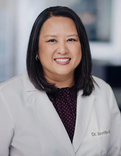 Headshot of Dr. Jennifer You, founder and CEO of Lumos Dental.